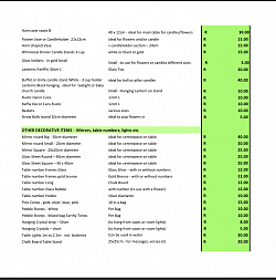 VASES for centerpieces, CANDLEHOLDERS, GLASS HOLDERS