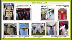 CHAIR TIEBACKS