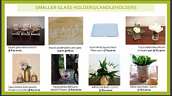 RUSTIC, SMALL HOLDERS, CANDLEHOLDERS